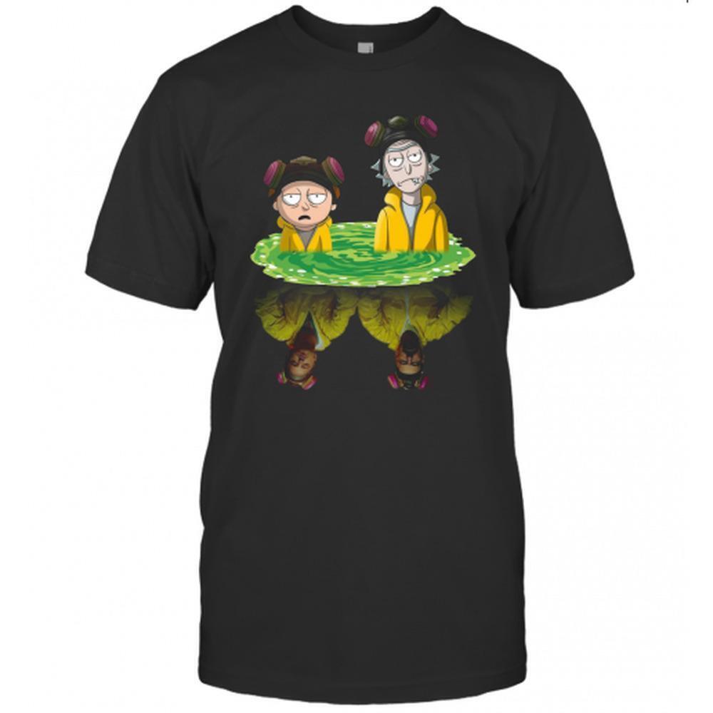 Rick And Morty Breaking Bad Walter Jesse Parody T-Shirt